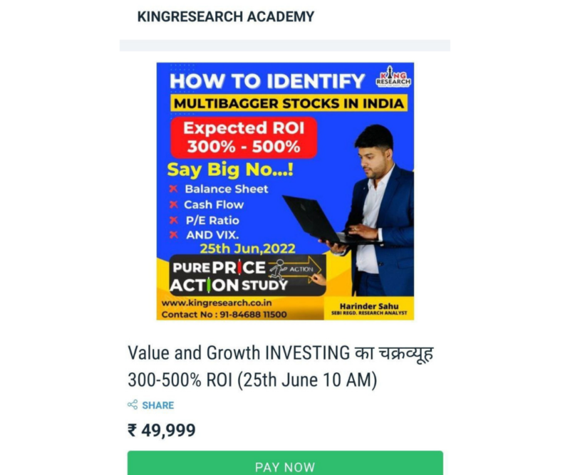 King research How to Identify Multibagger stocks in India