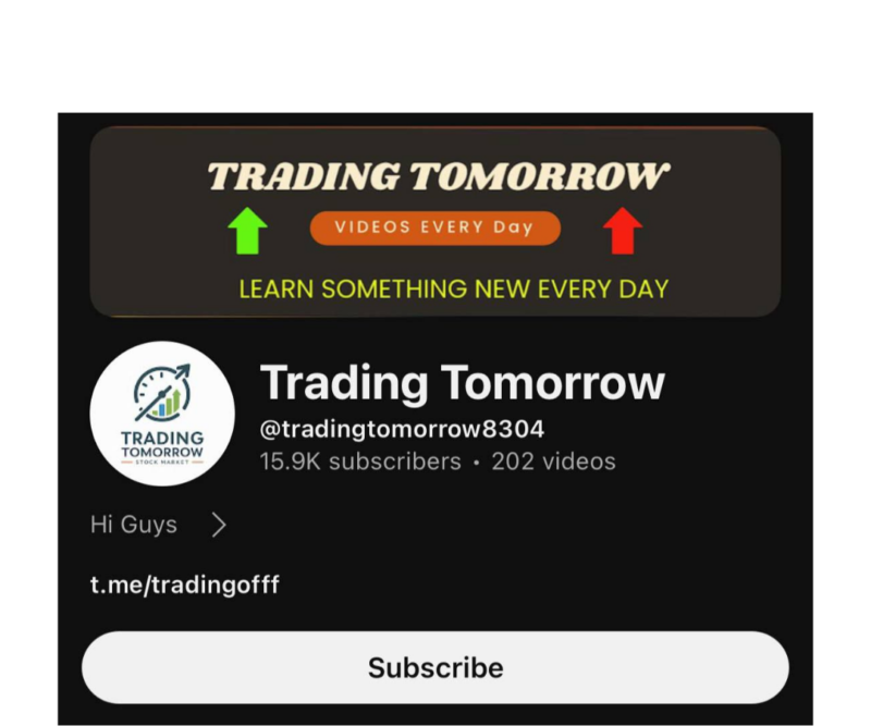 Trading Tomorrow course