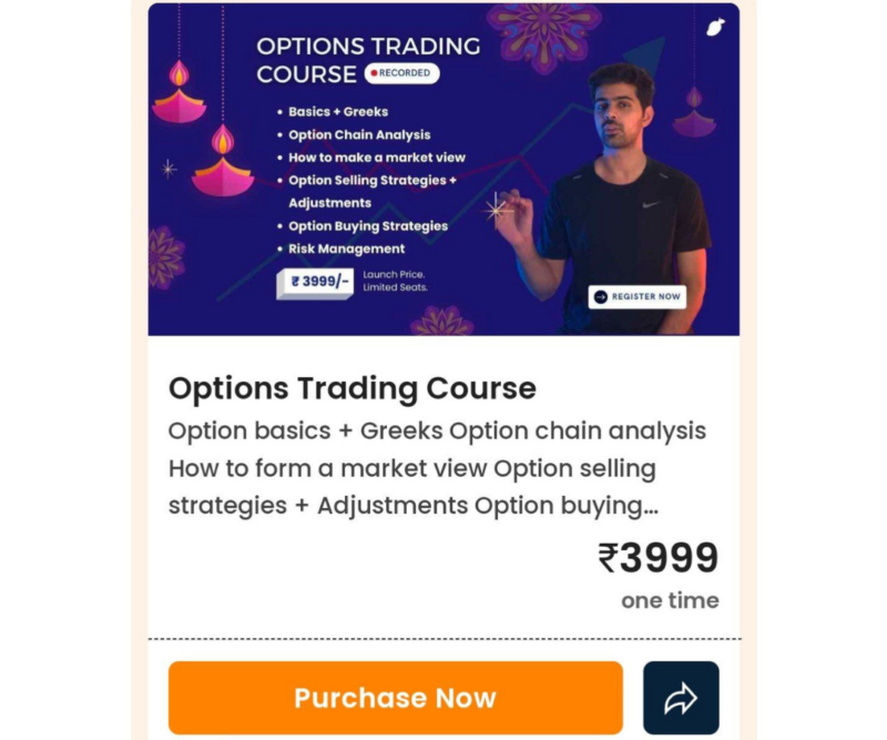 Yatin Koodi Options Course