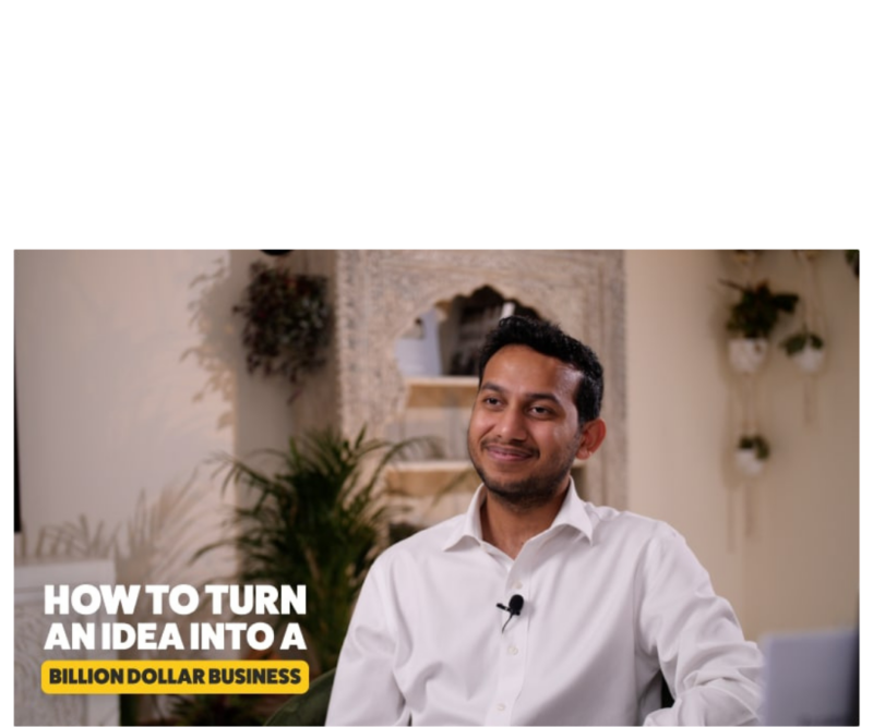 Turn An Idea Into A Billion Dollar Business - By Ritesh Agarwal